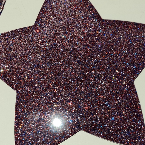 Set of 4 star coasters - Picture 4 of 5